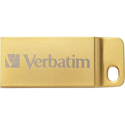 Verbatim USB flash disk, USB 3.0, 64GB, Metal Executive, Store N Go, zlatý, 99106, USB A