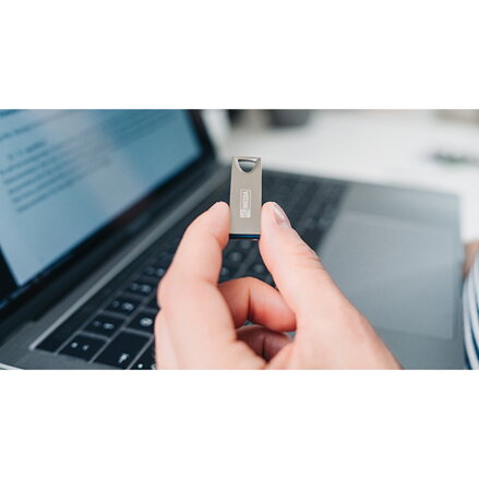 MyMedia My Alu USB 3.2 Gen 1, USB 3.2 Gen 1, 16GB, stříbrný, 69275, USB 3.2