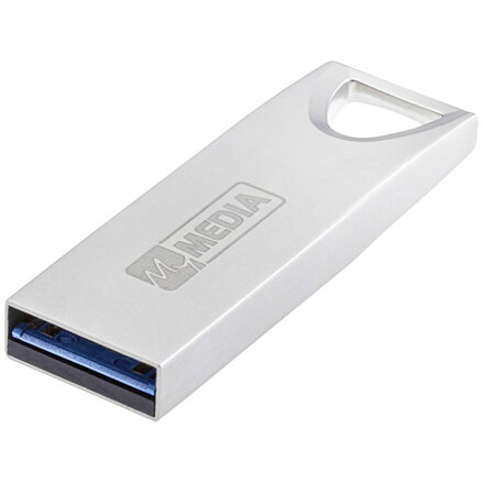 MyMedia USB flash disk, USB 3.2, 32GB, MyAlu, stříbrný, 69276, USB A