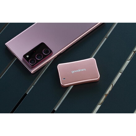 SSD Goodram externí USB 3.2 Gen. 2x2 Type-C, 1TB, HX200, SSDPR-HX200-1K0-RG, 1500 MB/s-R, 1400 MB/s-W
