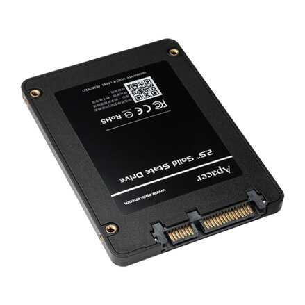 Interní disk SSD 3D NAND Apacer 2.5", SATA III 6Gb/s, 120GB, AS340X, AP120GAS340XC-1, 550 MB/s-R, 520 MB/s-W