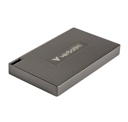 SSD Externí Verbatim Metal Mini SSD, 32030, 512GB, černá, 2000 MB/s-R, USB C, 1750 MB/s-W