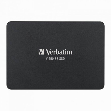 SSD Interní Verbatim Vi550, 49351, 256GB, černý, 560 MB/s-R, SATA III, 460 MB/s-W