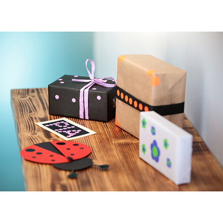 Avery Zweckform etikety 18mm, modré, 24 etiket, značkovací, baleno po 4 ks, 3005, pro ruční popis