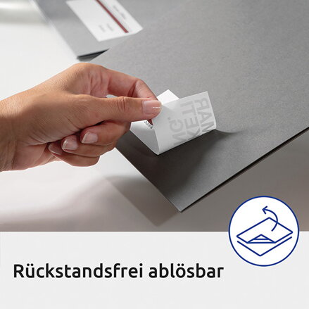 Avery Zweckform etikety 10mm, A4, bílé, 315 etiket, snímatelné, baleno po 25 ks, L6019REV-25, pro laserové a inkoustové tiskárny,
