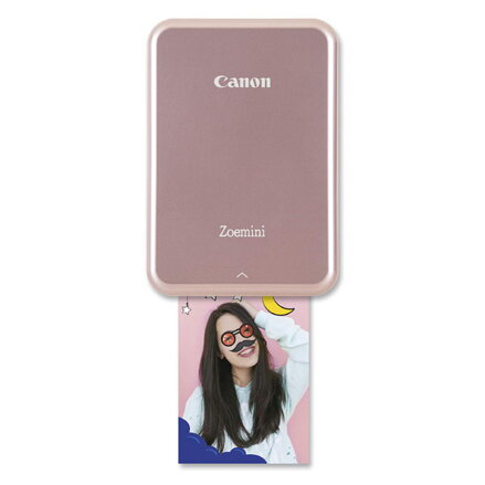 Canon ZINK Photo Paper, foto papír, bez okrajů typ lesklý, Zero Ink typ bílý, 5x7,6cm, 2x3", 20 ks, 3214C002, termální