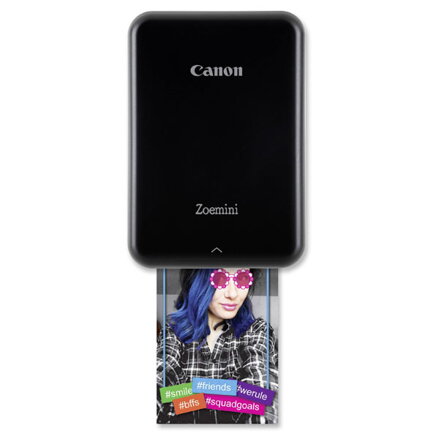 Canon ZINK Photo Paper, foto papír, bez okrajů typ lesklý, Zero Ink typ bílý, 5x7,6cm, 2x3", 50 ks, 3215C002, termální