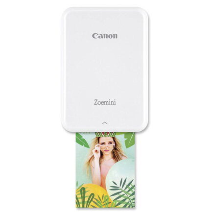 Canon ZINK Photo Paper, foto papír, bez okrajů typ lesklý, Zero Ink typ bílý, 5x7,6cm, 2x3", 50 ks, 3215C002, termální