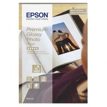 Epson Premium Glossy Photo Paper, foto papír, lesklý, bílý, Stylus Color, Photo, Pro, 10x15cm, 4x6", 255 g/m2, 40 ks, C13S042153, Epson Premium Glossy Photo Paper, foto papír, lesklý, bílý, Stylus Color, Photo, Pro, 10x15cm, 4x6", 255 g/m2, 40 ks, C13S042153,