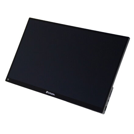 Verbatim přenosný dotykový monitor, PMT-15-4K, 15.6", Ultra HD 4K (3840x2160), 60Hz, černý