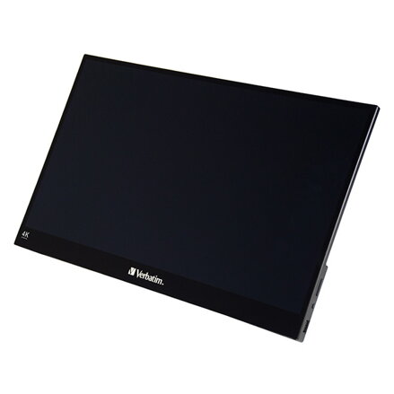 Verbatim přenosný dotykový monitor, PMT-17-4K, 17.3", Ultra HD 4K (3840x2160), 60Hz, černý