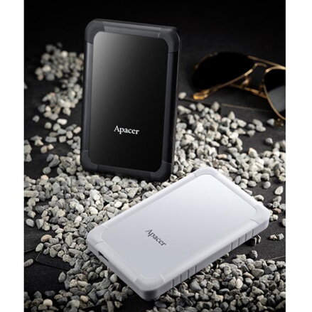 Apacer externí pevný disk, AC532, 2.5", USB 3.0 (3.2 Gen 1), 1TB, AP1TBAC532B-1, černý