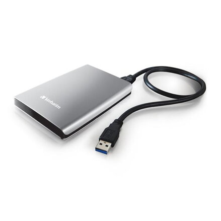 Verbatim externí pevný disk, Store N Go, 2.5", USB 3.0 (3.2 Gen 1), 2TB, 53189, stříbrný