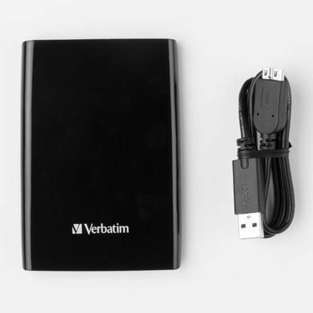 Verbatim externí pevný disk, Store N Go, 2.5", USB 3.0 (3.2 Gen 1), 1TB, 53194, černý