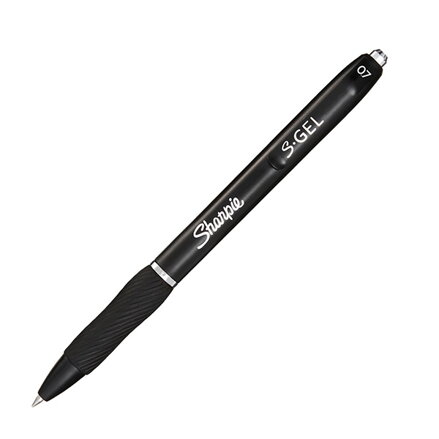 Sharpie, gelové pero S-Gel, černé, 3ks, 0.7mm