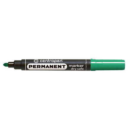 Centropen, marker 8510, zelený 2.5mm, alkoholová báze