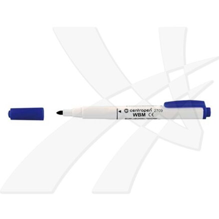 Centropen, Popisovač 2709, modrý, 5ks, 1.8mm, stíratelný, cena za 1ks Centropen, Popisovač 2709, modrý, 5ks, 1.8mm, stíratelný, cena za 1ks