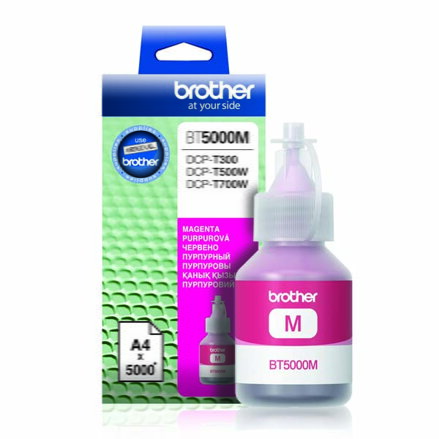 Brother originální ink BT-5000M, magenta, 5000str., Brother DCP T300, DCP T500W, DCP T700W