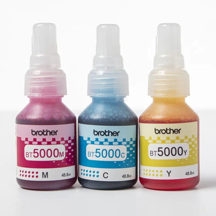 Brother originální ink BT-5000CLVAL, CMY, 3x5000str., Brother DCP T300, DCP T500W, DCP T700W