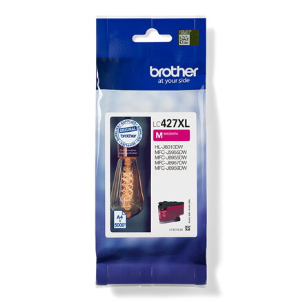 Brother originální ink LC-427XLM, magenta, 5000str., Brother MFC-J5955DW, MFC-J6955DW