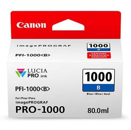 Canon originální ink 0555C001, blue, 4875str., 80ml, PFI-1000B, Canon imagePROGRAF PRO-1000
