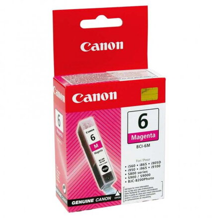 Canon originální ink BCI6PM, photo magenta, 13 4710A002, Canon S800, 820D, 830D, 900, 9000, i950