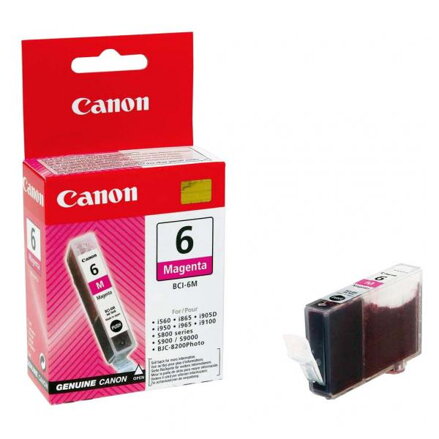 Canon originální ink BCI6PM, photo magenta, 13 4710A002, Canon S800, 820D, 830D, 900, 9000, i950