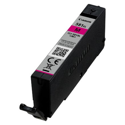 Canon originální ink CLI-581M XL, magenta, 8,3ml, 2050C001, very high capacity, Canon PIXMA TR7550,TR8550,TS6150,TS6151,TS8150,TS8