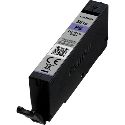 Canon originální ink CLI-581PB XL, photo blue, 8,3ml, 2053C001, very high capacity, Canon PIXMA TR7550,TR8550,TS6150,TS6151,TS8150