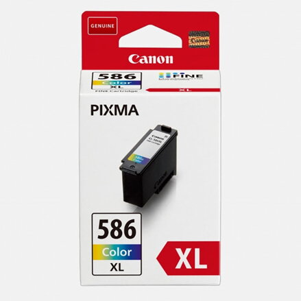 Canon originální ink CL-586 XL, 6226C001, color, 3*300str., 18.5ml, high capacity