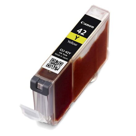 Canon originální ink CLI-42Y, yellow, 6387B001, Canon Pixma Pro-100
