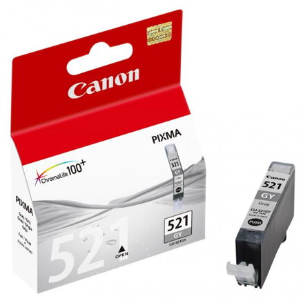 Canon originální ink CLI521GY, grey, 1395str., 9ml, 2937B001, Canon MP980