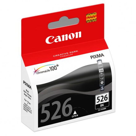 Canon originální ink CLI526BK, black, 9ml, 4540B001, Canon Pixma  MG5150, MG5250, MG6150, MG8150