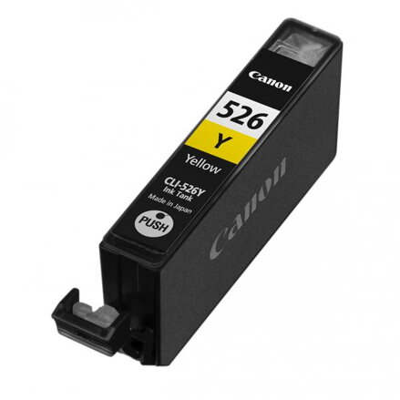 Canon originální ink CLI526Y, yellow, 9ml, 4543B001, Canon Pixma  MG5150, MG5250, MG6150, MG8150