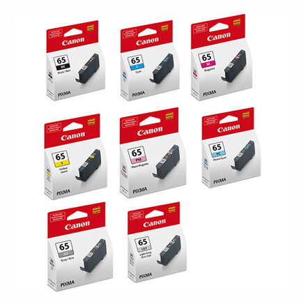 Canon originální ink CLI-65BK, black, 12.6ml, 4215C001, Canon Pixma Pro-200