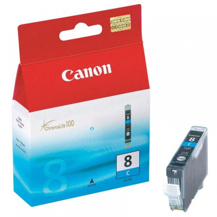 Canon originální ink CLI8C, cyan, 490str., 13ml, 0621B001, Canon iP4200, iP5200, iP5200R, MP500, MP800