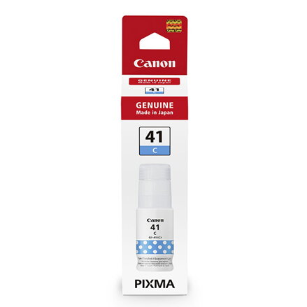 Canon originální ink 4543C001, cyan, 7700str., 70ml, GI-41 C, Canon PIXMA G1420, G2420, G2460, G3420, G3460