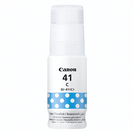 Canon originální ink 4543C001, cyan, 7700str., 70ml, GI-41 C, Canon PIXMA G1420, G2420, G2460, G3420, G3460