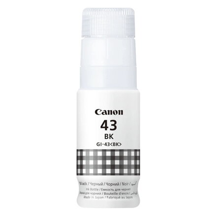 Canon originální ink GI-43 Bk, black, 8000str., 4698C001, Canon Pixma G540, G640