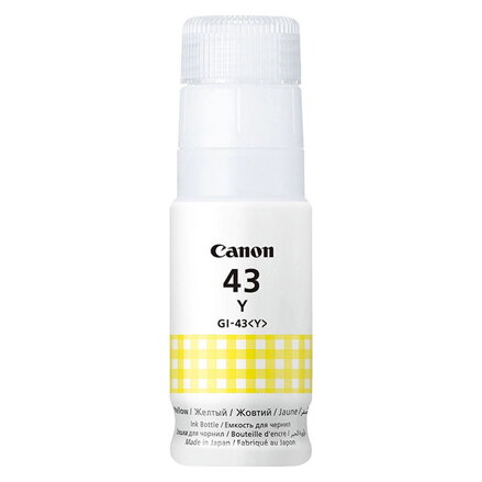 Canon originální ink GI-43 Y, yellow, 3700str., 4689C001, Canon Pixma G540, G640