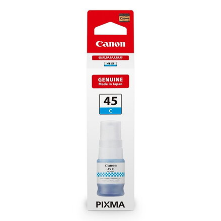 Canon originální ink GI-45 BK, 6285C001, cyan, 3000str.