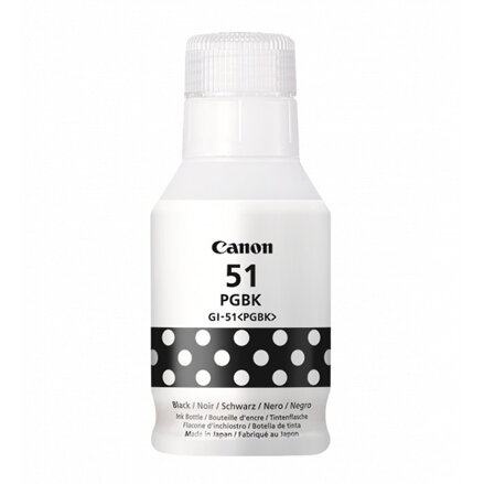 Canon originální ink 4529C001, black, 6000str., 170ml, GI-51 PGBK, Canon PIXMA G1520, G2520, G2560, G3560