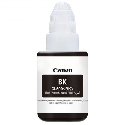 Canon originální ink GI-590 Bk, black, 6000str., 135ml, 1603C001, Canon PIXMA iP100