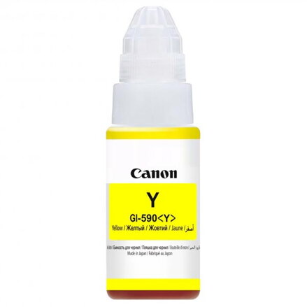 Canon originální ink GI-590 Y, yellow, 7000str., 70ml, 1606C001, Canon PIXMA iP100