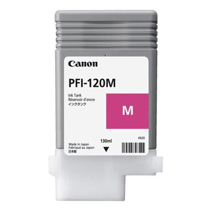Canon originální ink PFI120M, magenta, 130ml, 2887C001, Canon TM-200, 205, 300, 305