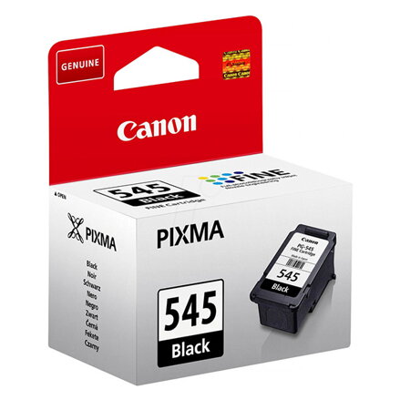 Canon originální ink PG-545, black, 180str., 8287B001, Canon Pixma MG2450, 2550, TS 3151