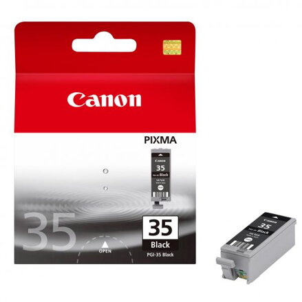 Canon originální ink PGI35BK, black, 191str., 9.3ml, 1509B001, Canon Pixma iP100