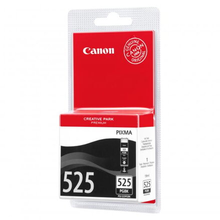 Canon originální ink PGI525PGBK, black, 340str., 4529B001, Canon Pixma  MG5150, 5250, 6150, 8150