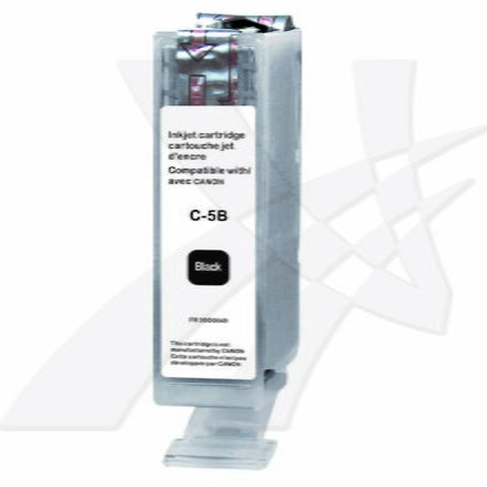 UPrint kompatibilní ink s PGI5BK, black, 380str., 26ml, C-5B, s čipem, pro Canon iP4200, 5200, 5200R, MP500, 800