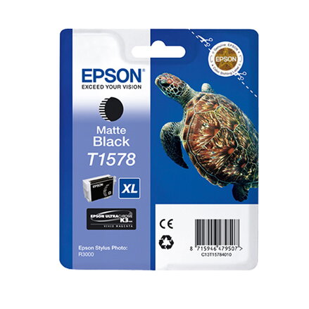 Epson originální ink C13T15784N10, matte black, 25,9ml